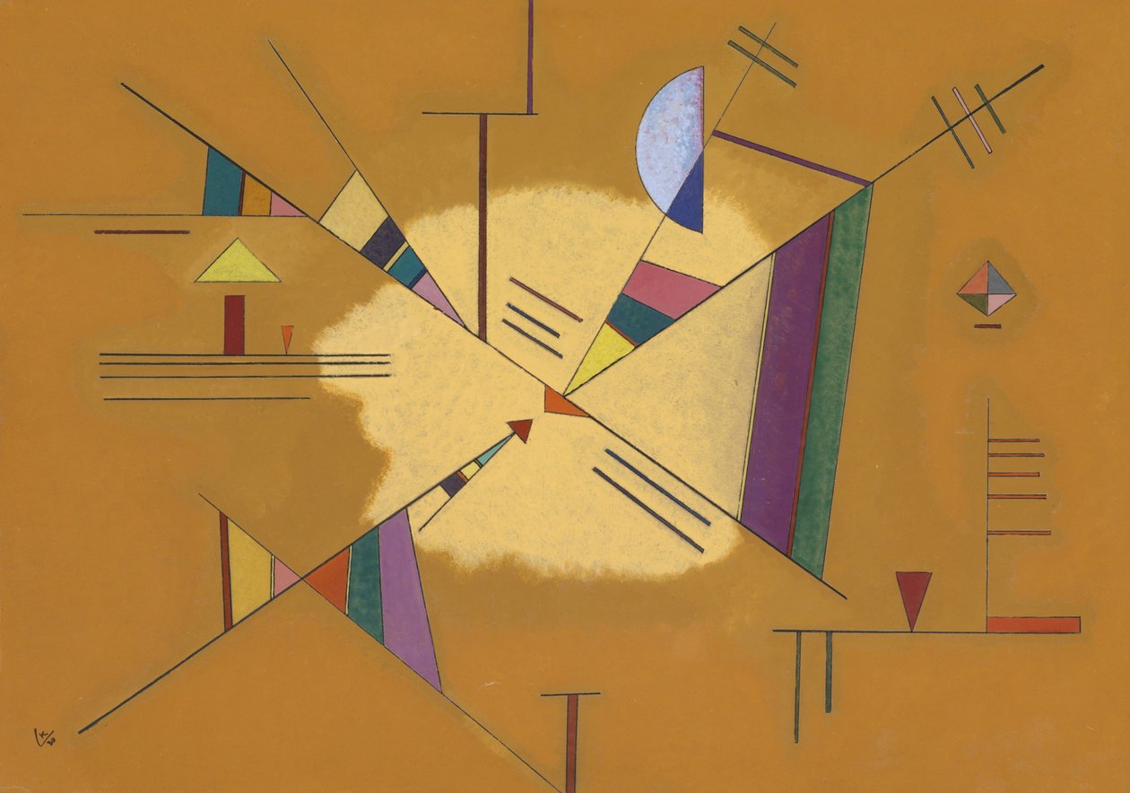 Diagonal, 1930 - Wassily Kandinsky