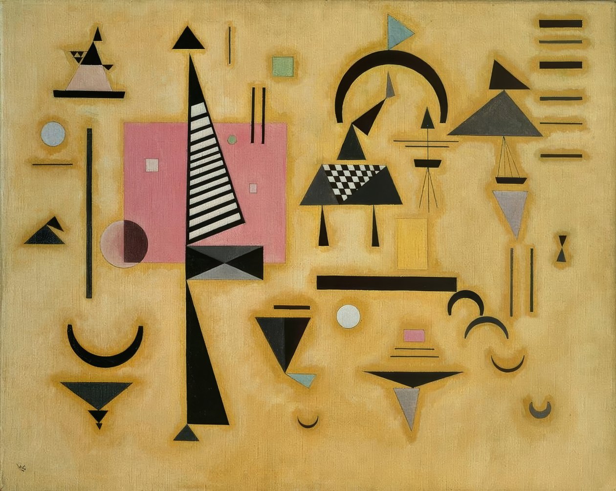 Rose décisif - Wassily Kandinsky
