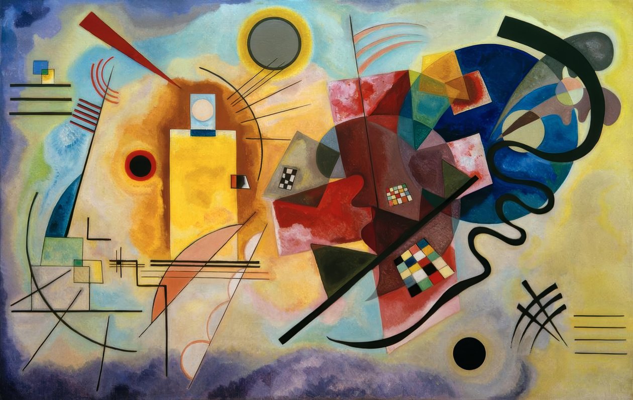 Jaune – Rouge – Bleu - Wassily Kandinsky