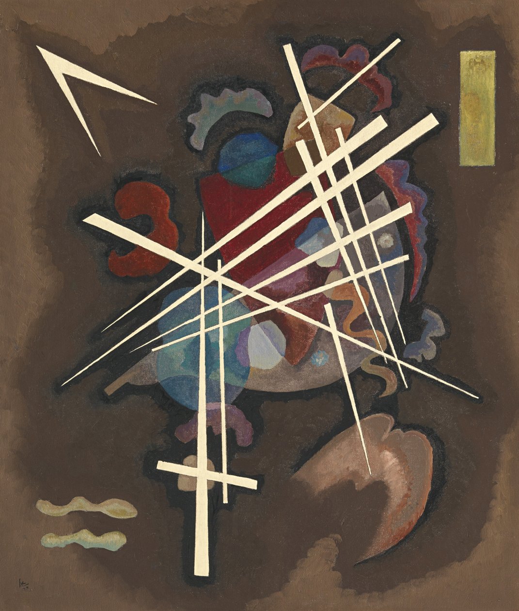 Gitterform Netting, 1927 - Wassily Kandinsky