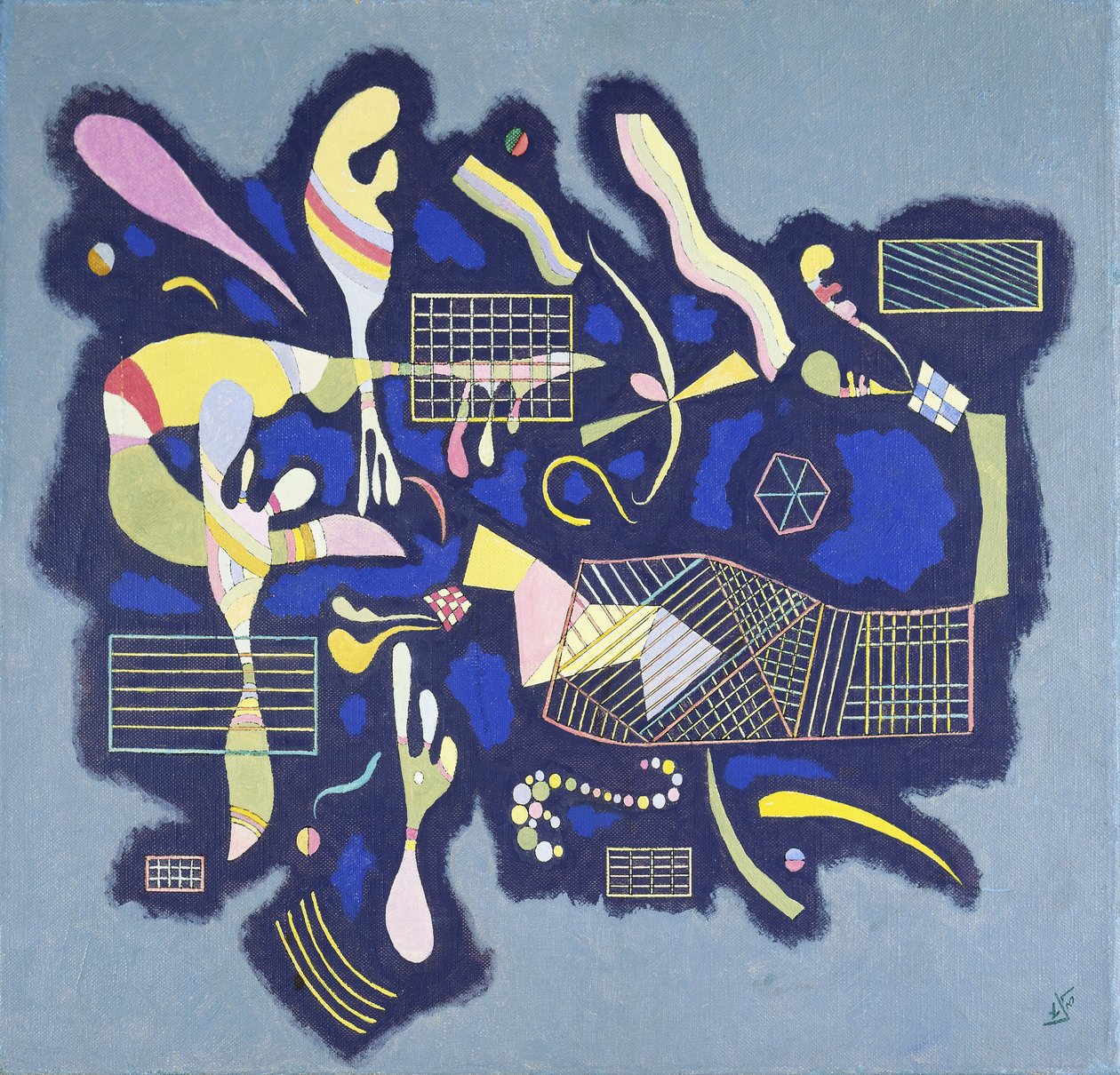 Grilles et autres - Wassily Kandinsky