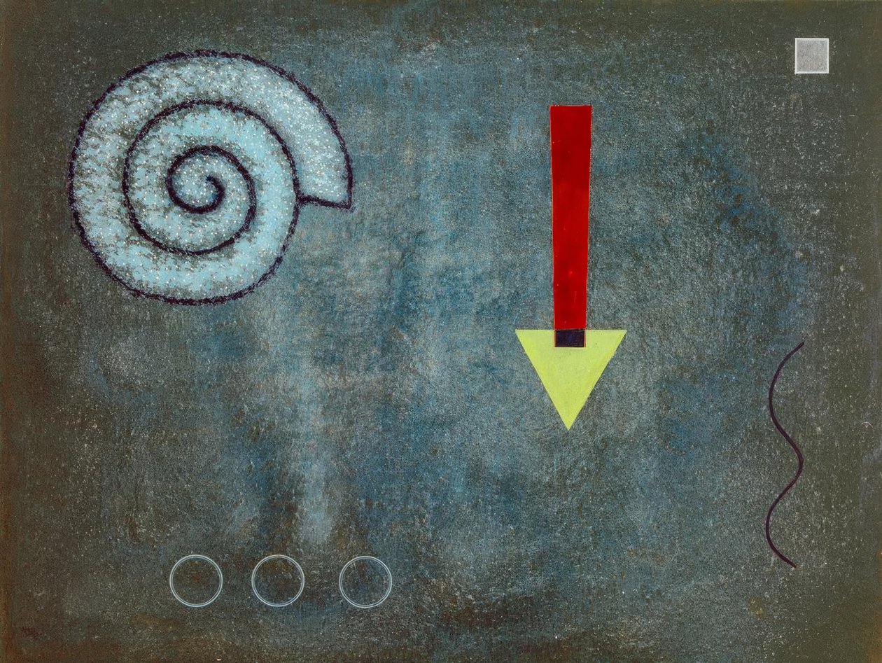 Pointe verte - Wassily Kandinsky
