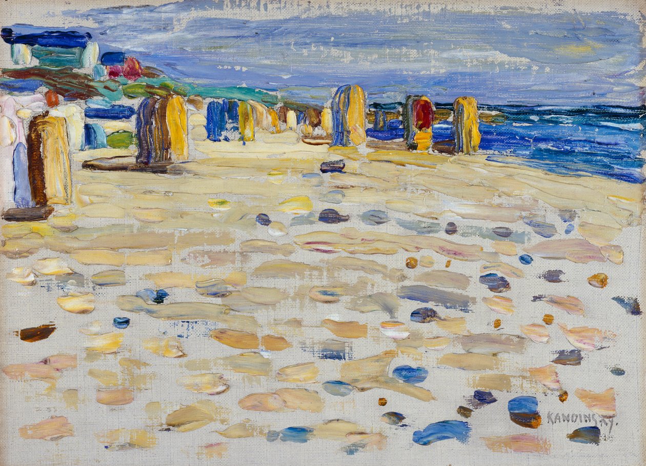 Hollande – Chaises de plage - Wassily Kandinsky