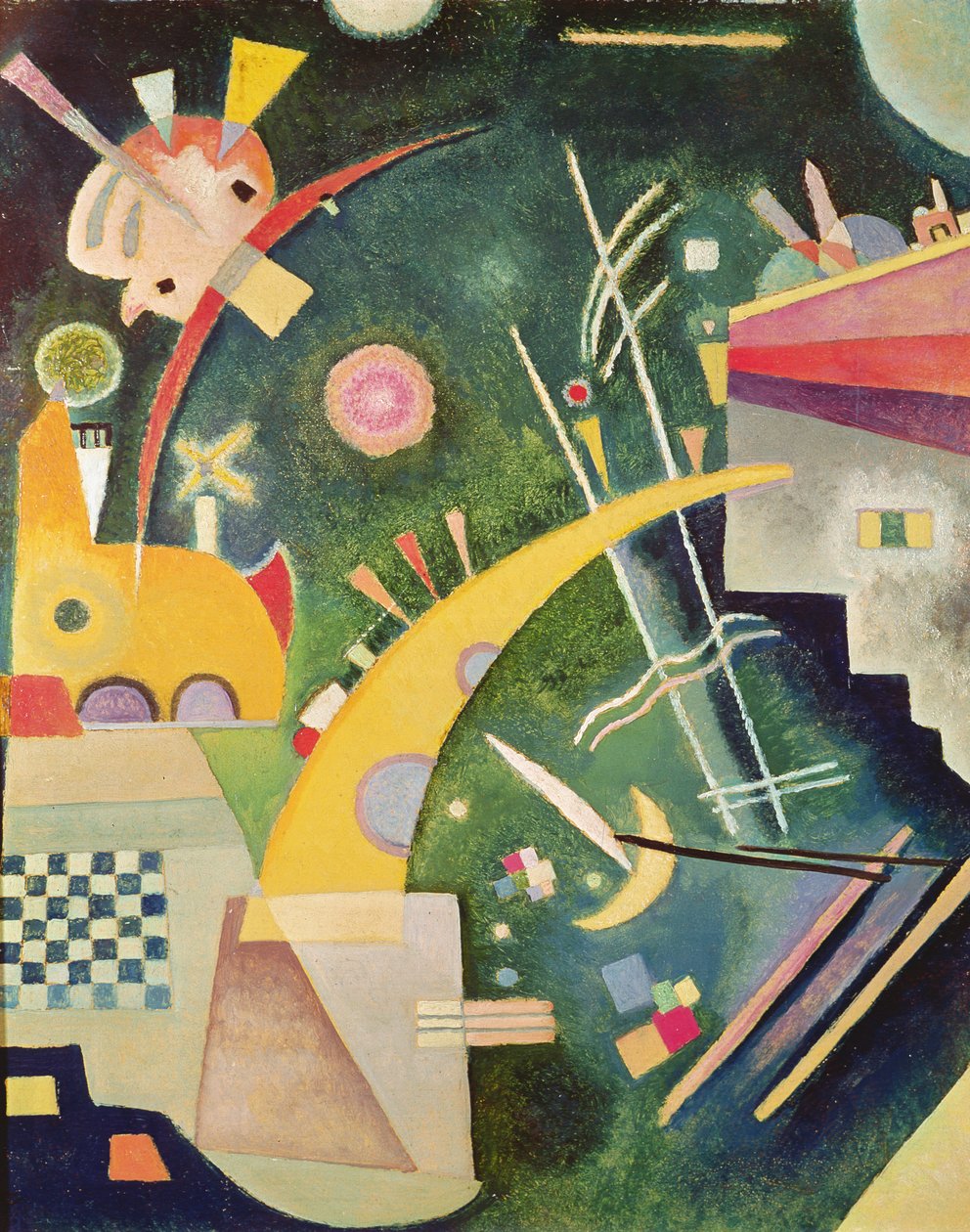 Hornform, 1924 - Wassily Kandinsky
