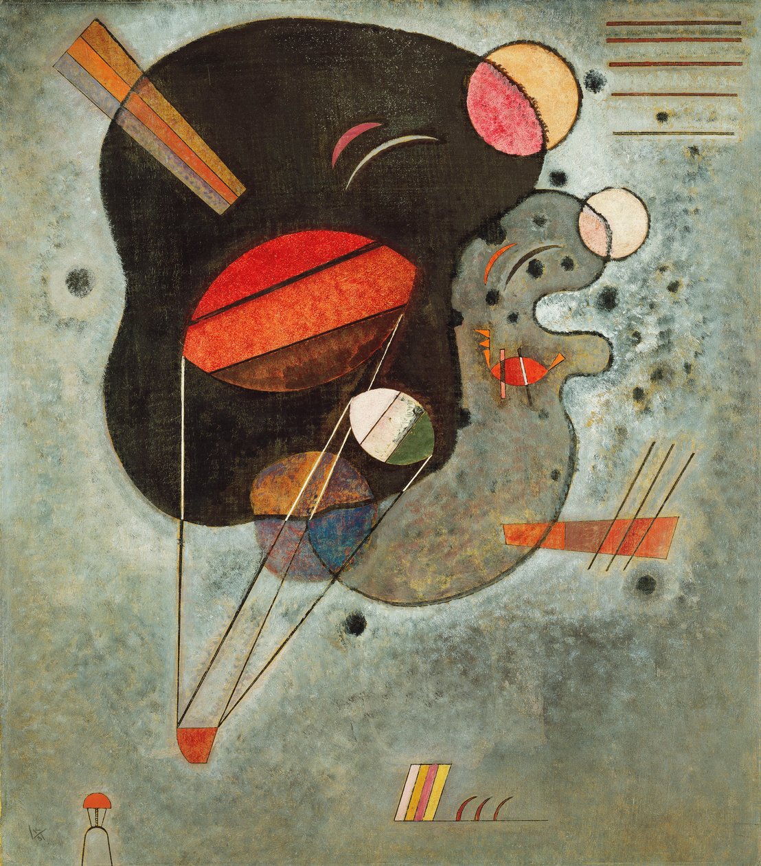 Impression flottante - Wassily Kandinsky