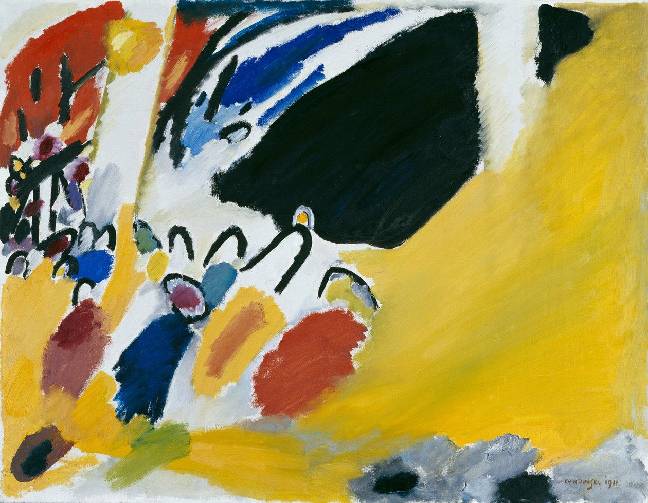 Impression III Concert, 1911 - Wassily Kandinsky