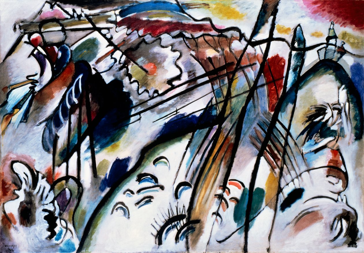 Improvisation 28 (deuxième version) - Wassily Kandinsky