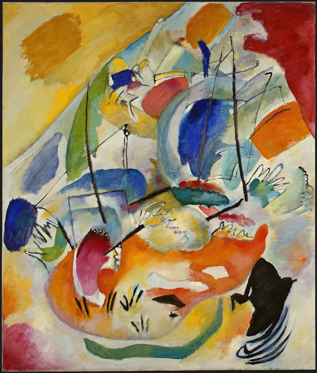 Improvisation 31 Bataille navale - Wassily Kandinsky