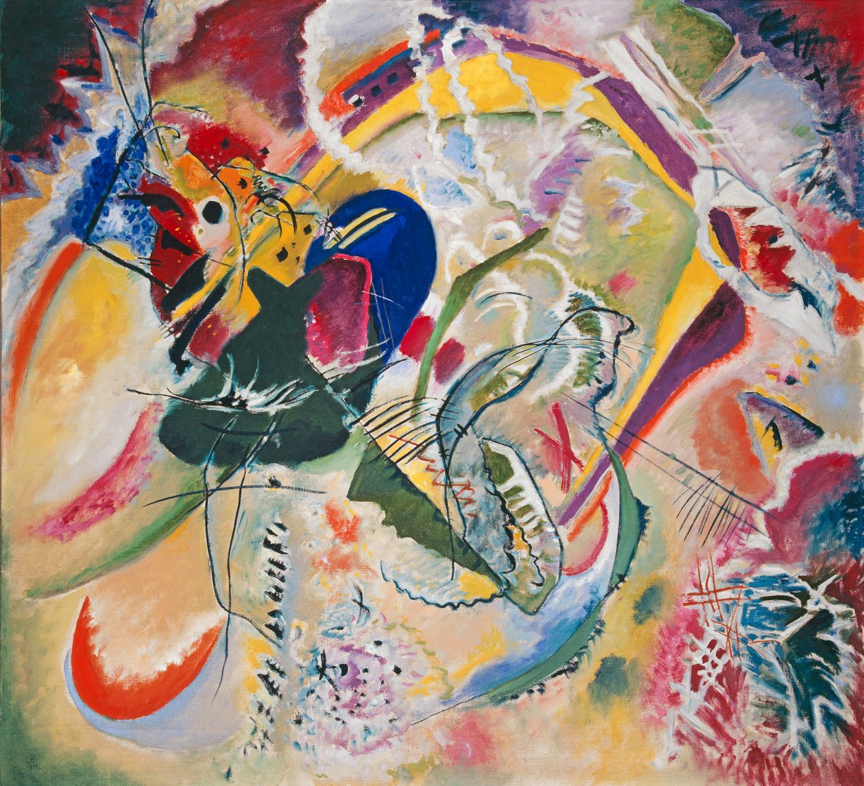 Improvisation 35, 1914 - Wassily Kandinsky