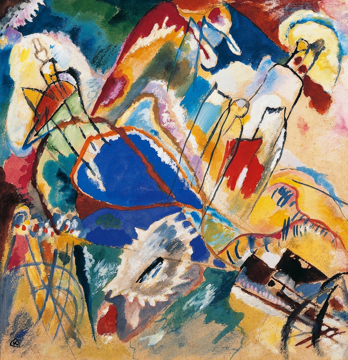 Improvisation n° 30 (Canons) - Wassily Kandinsky