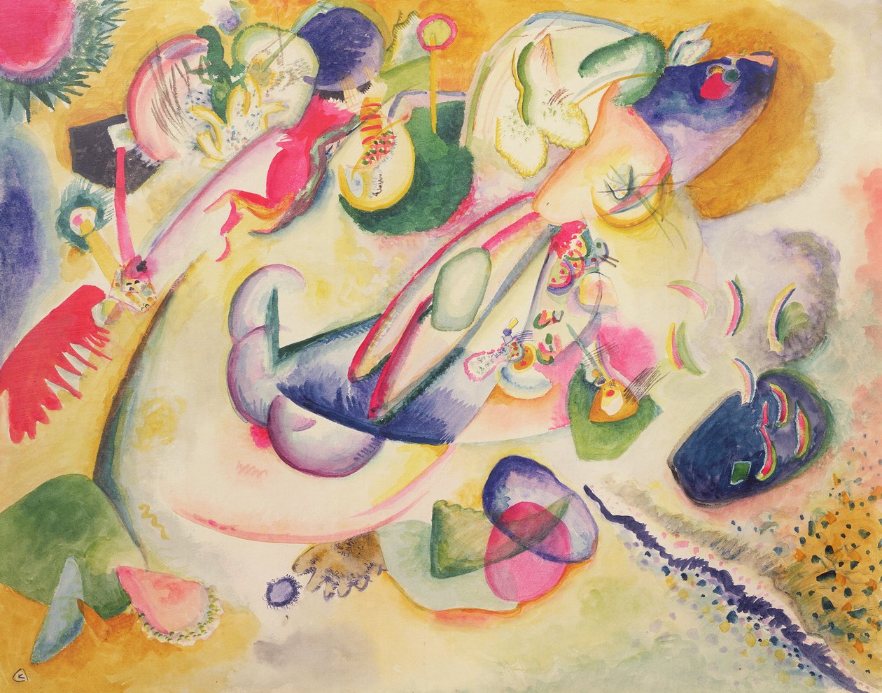 Improvisation, vers 1914 - Wassily Kandinsky