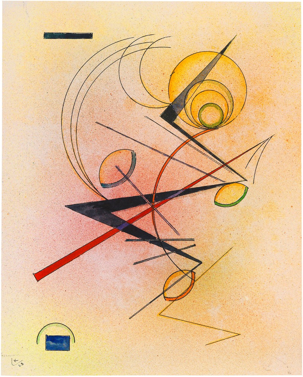 Kleines Warm - Wassily Kandinsky