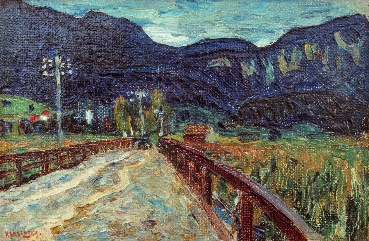 Kochel – Le Pont - Wassily Kandinsky