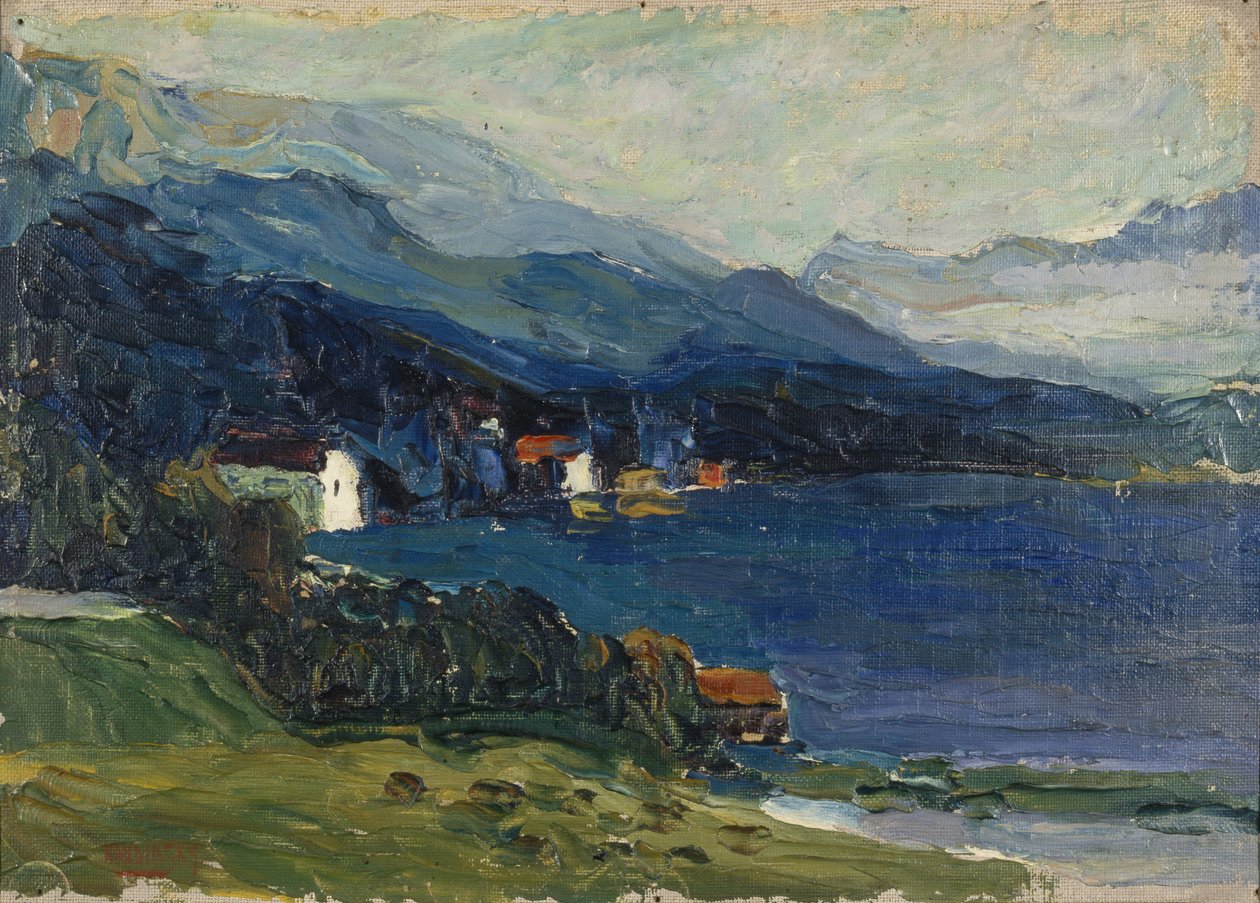 Lac Kochel, vers 1902 - Wassily Kandinsky