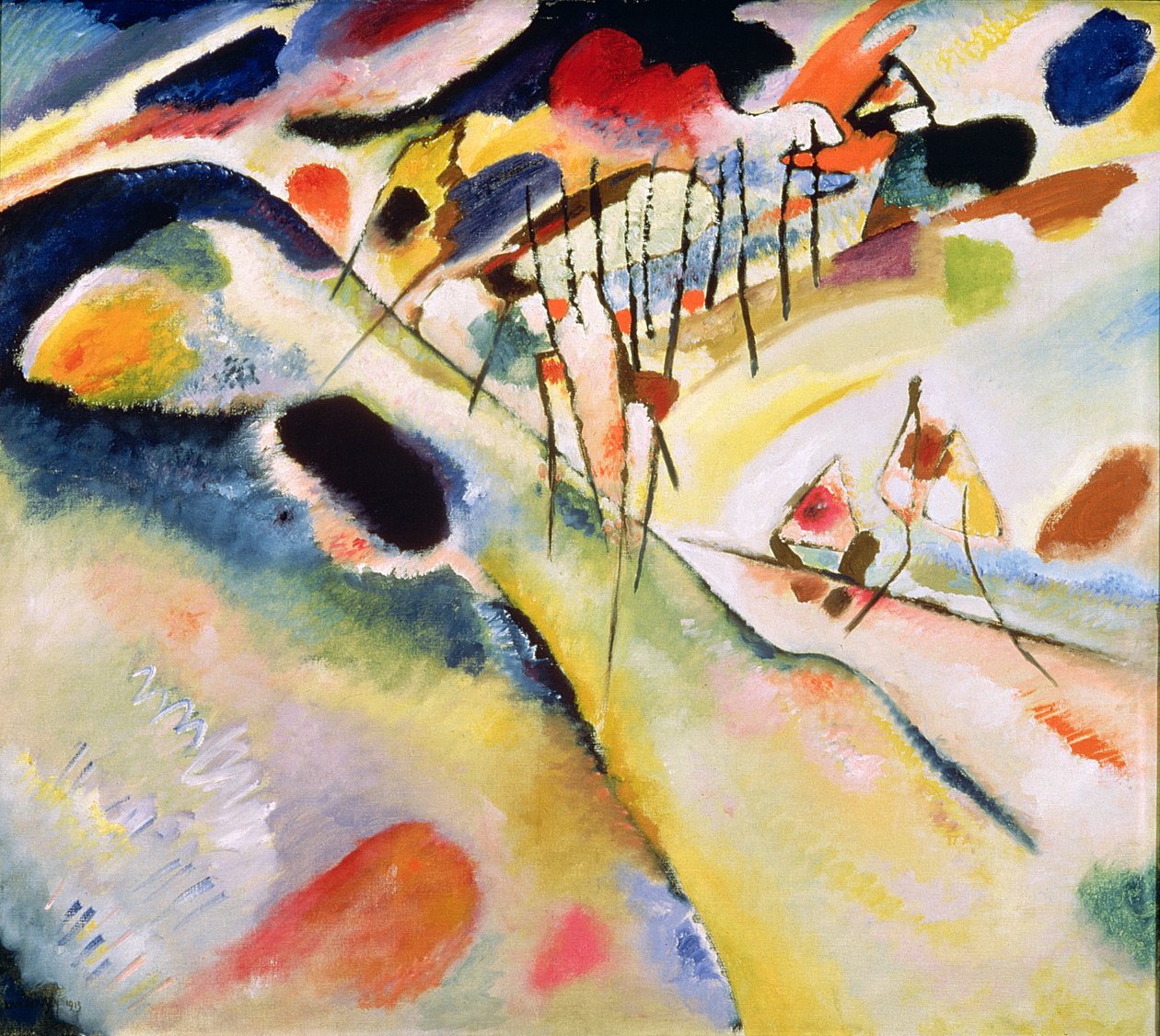 Paysage - Wassily Kandinsky
