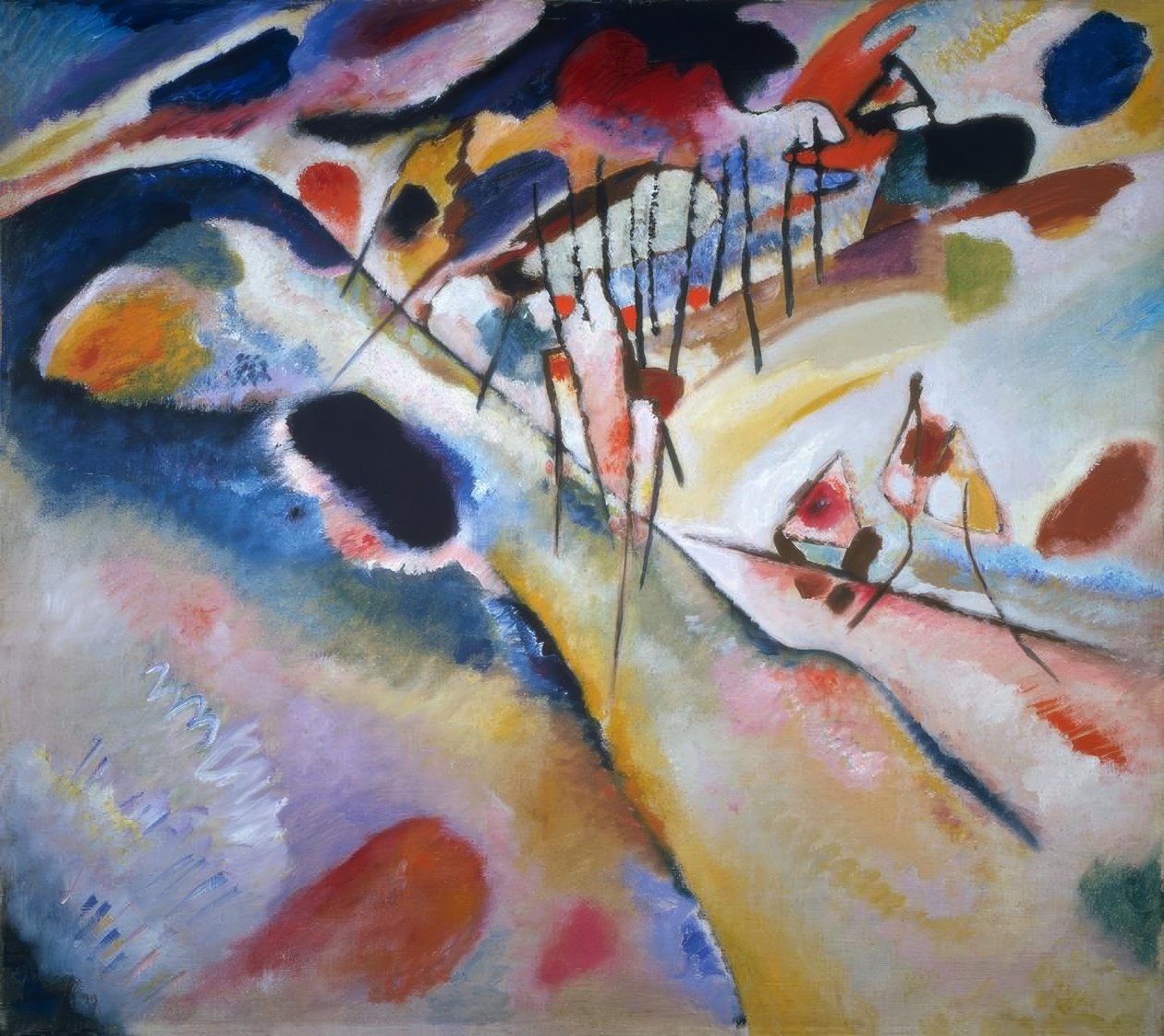 Paysage - Wassily Kandinsky