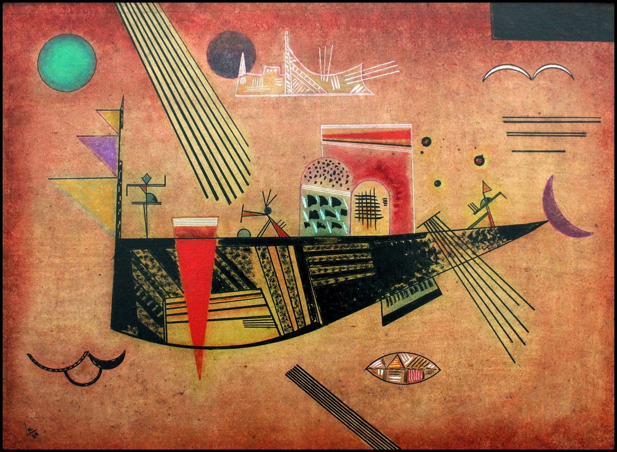 Launisch, 1930 - Wassily Kandinsky
