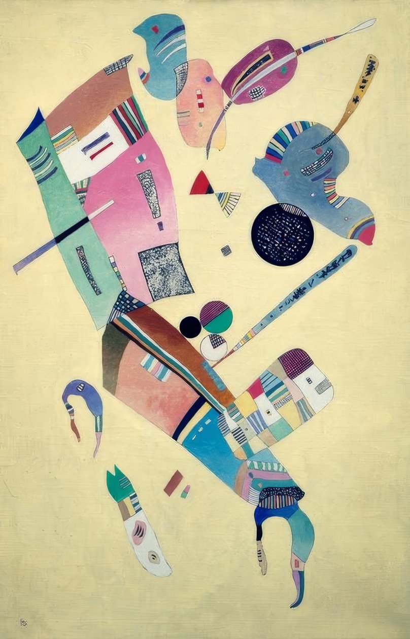 Modération - Wassily Kandinsky