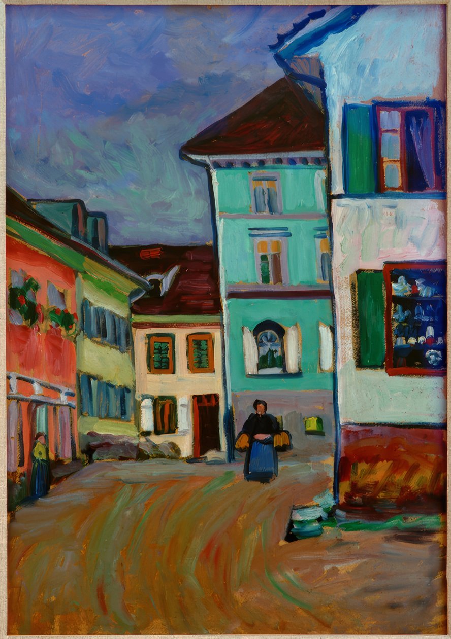 Murnau – Johannisstraße - Wassily Kandinsky