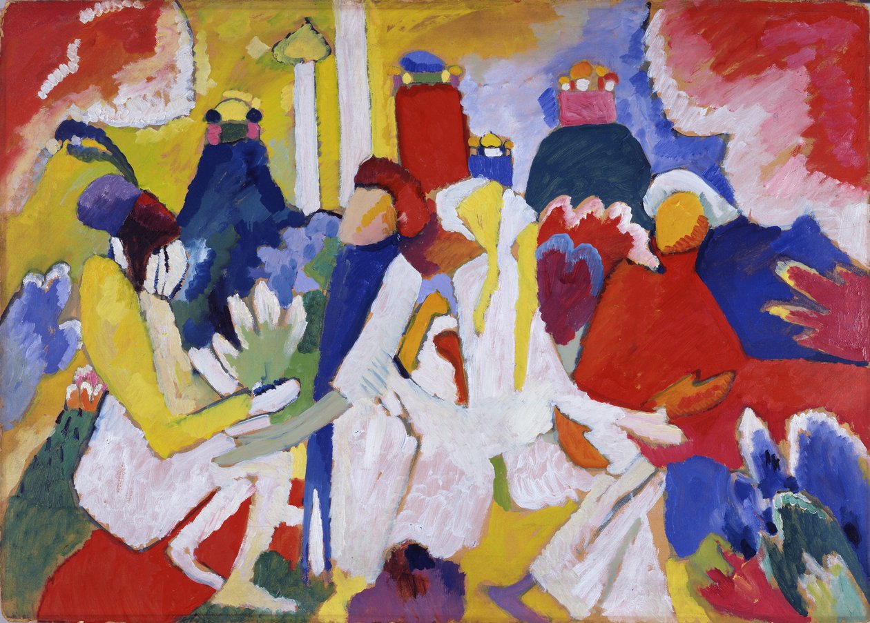Oriental, 1909 - Wassily Kandinsky