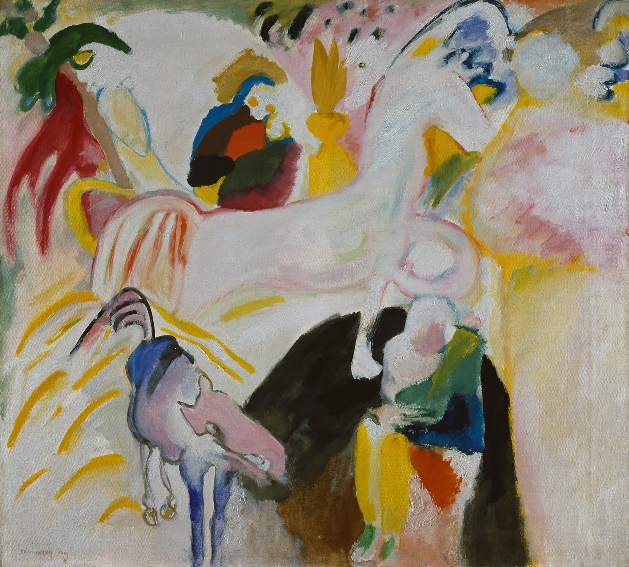 Chevaux - Wassily Kandinsky