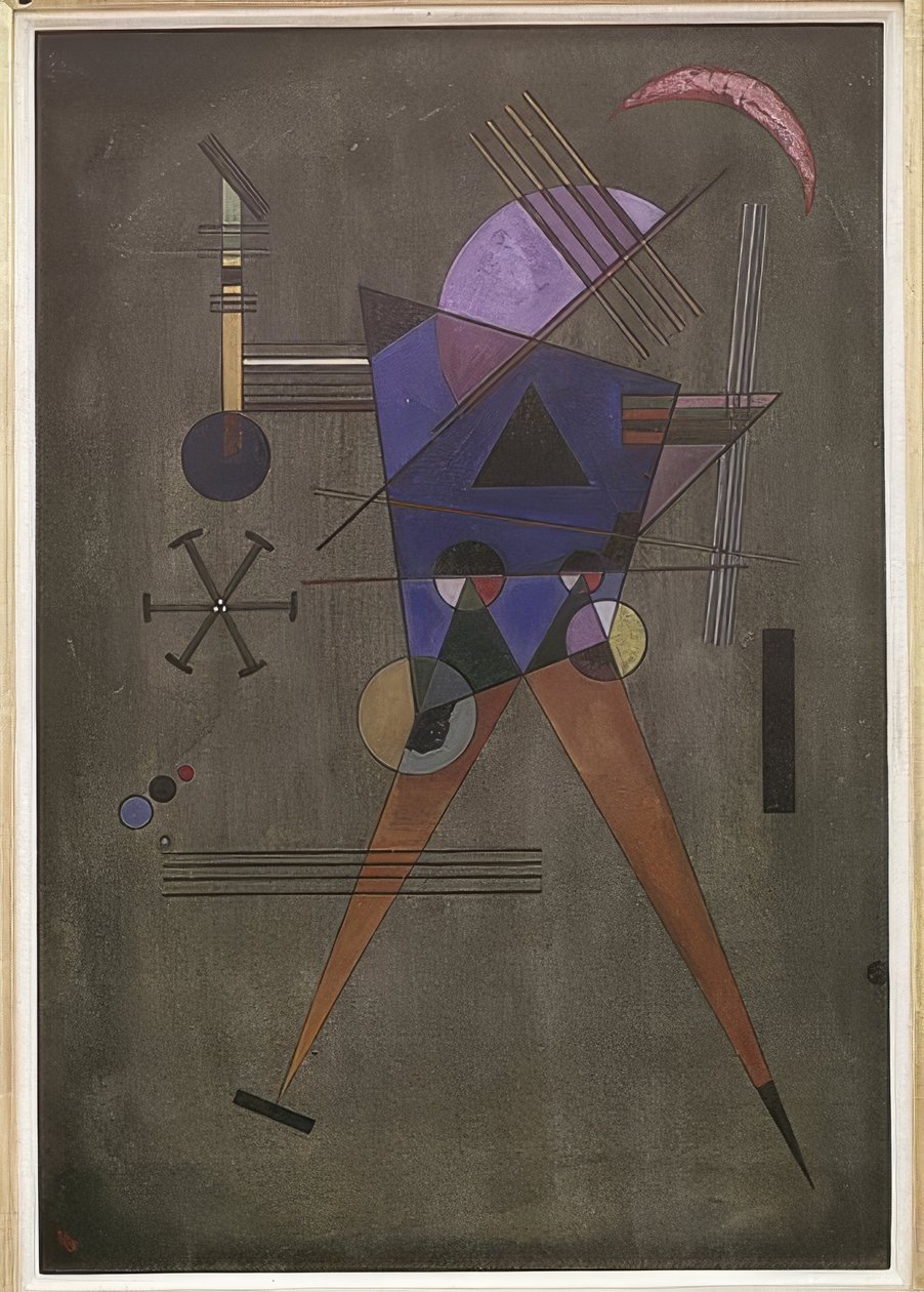 Triangle noir. 1925 - Wassily Kandinsky