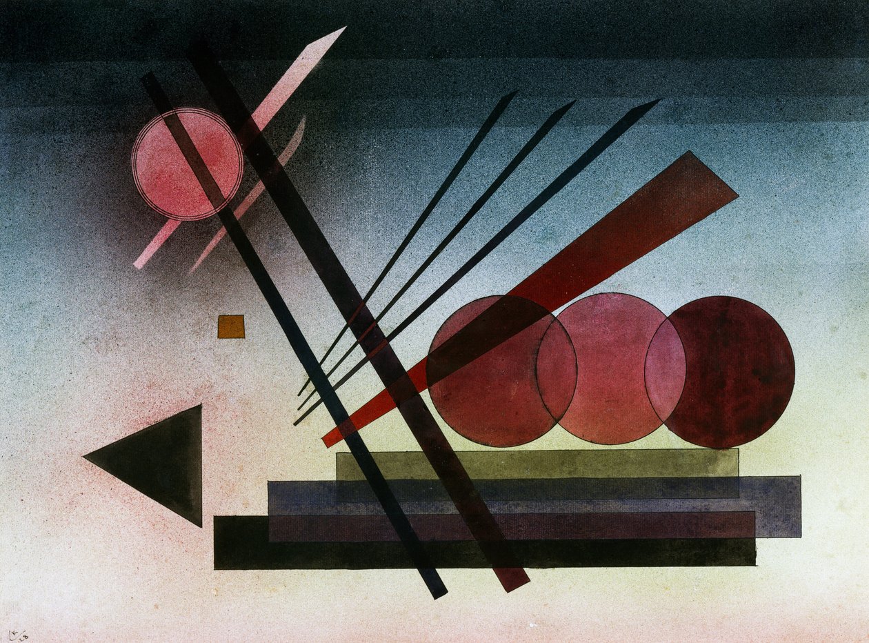 Schwebende Kraft - Wassily Kandinsky