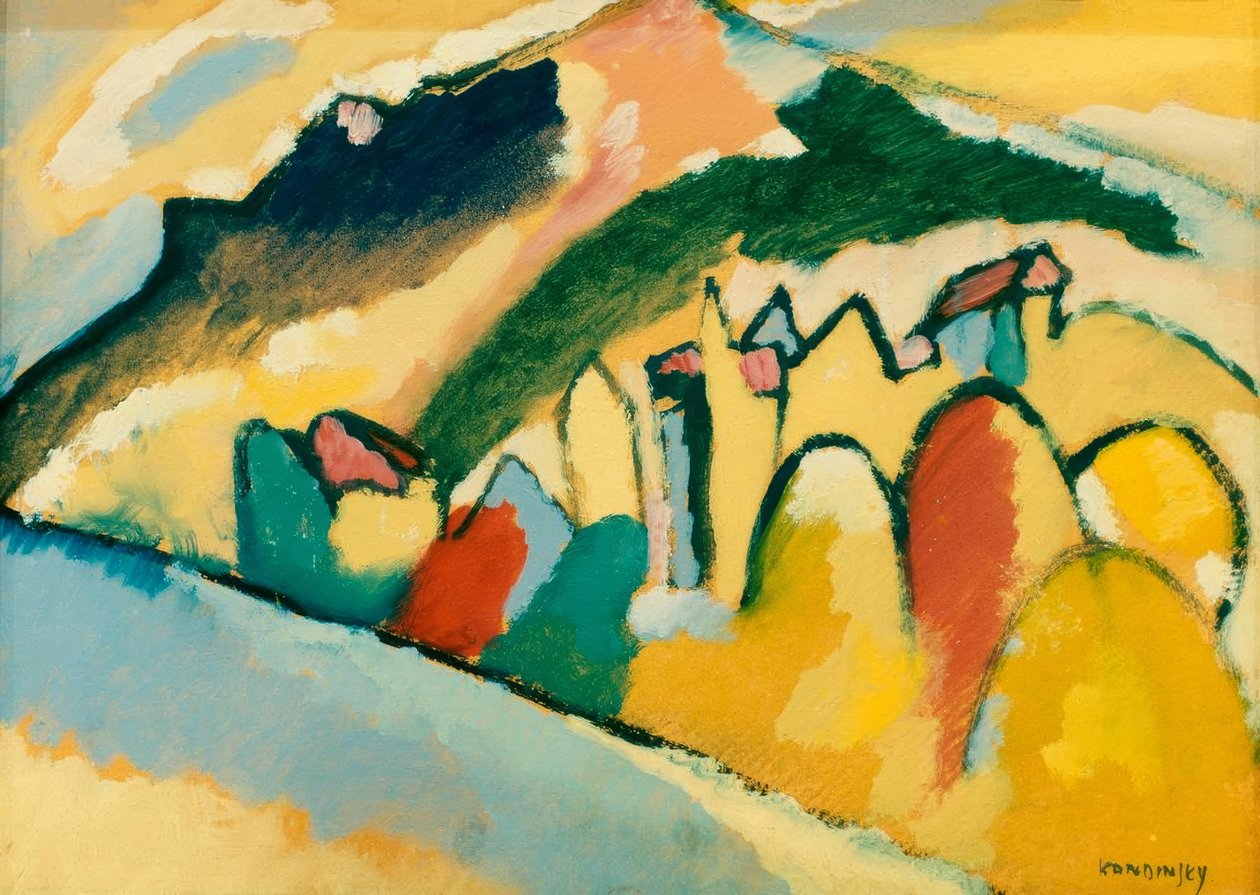 Étude pour Automne I - Wassily Kandinsky
