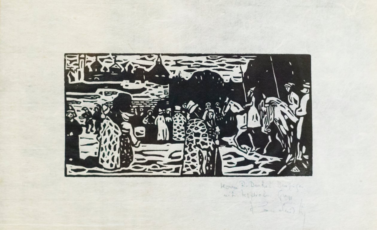 Dimanche - Ancienne Russie - Wassily Kandinsky