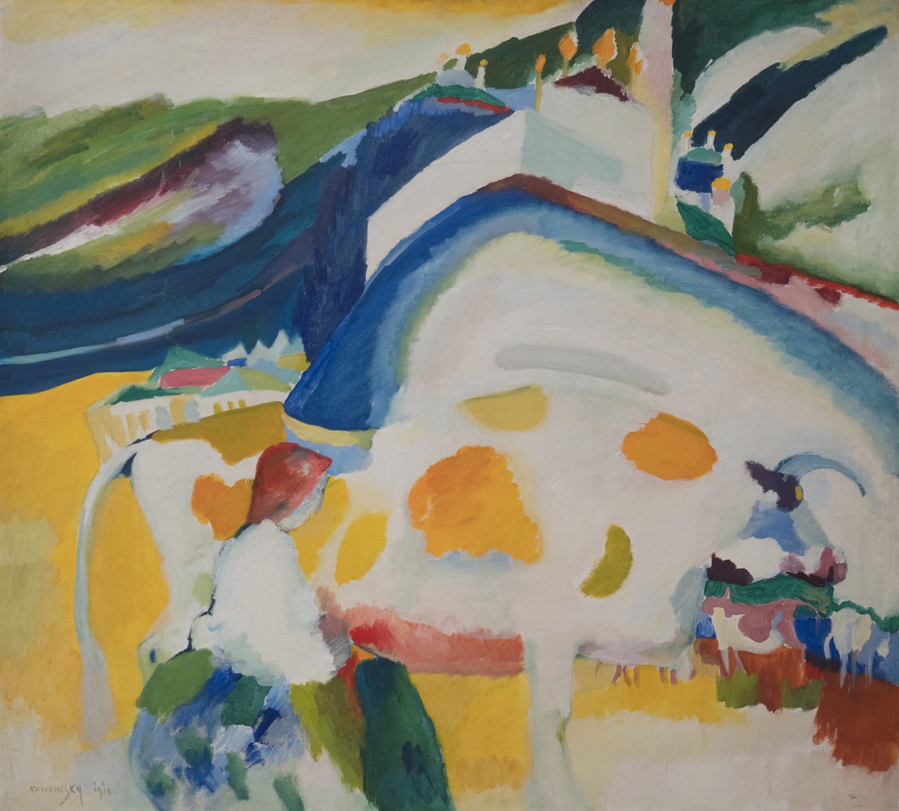 La vache - Wassily Kandinsky