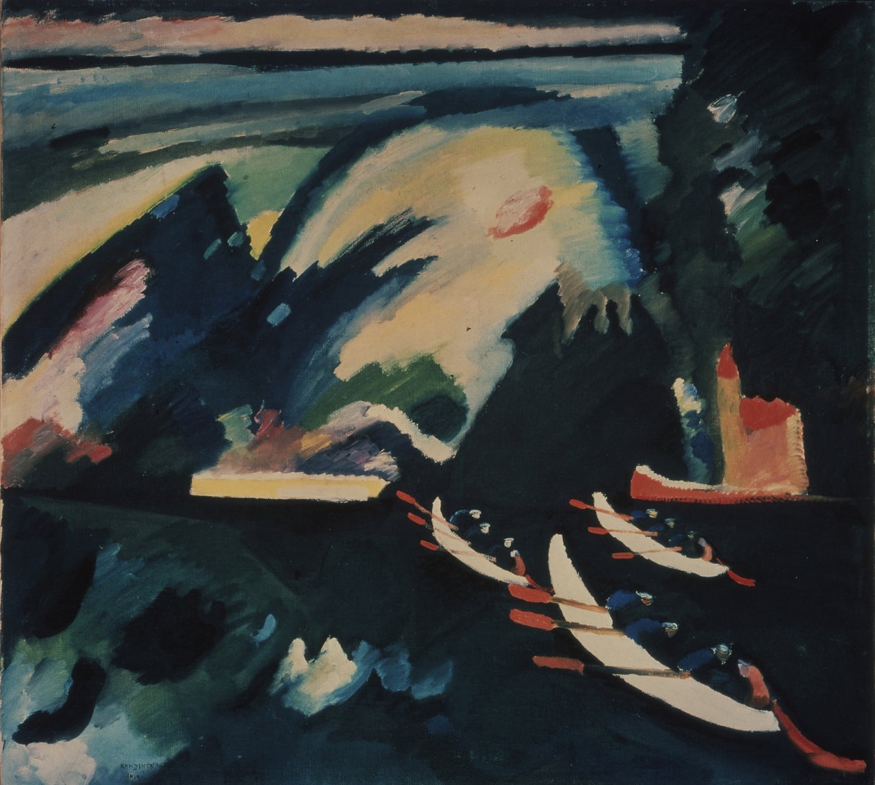 Le Lac, 1910 - Wassily Kandinsky