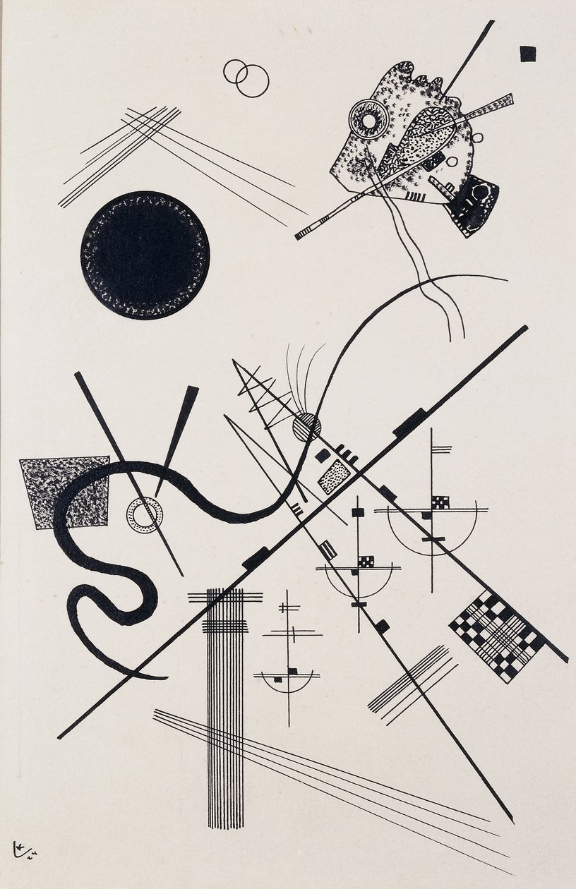Sans titre (Dessin 4) - Wassily Kandinsky