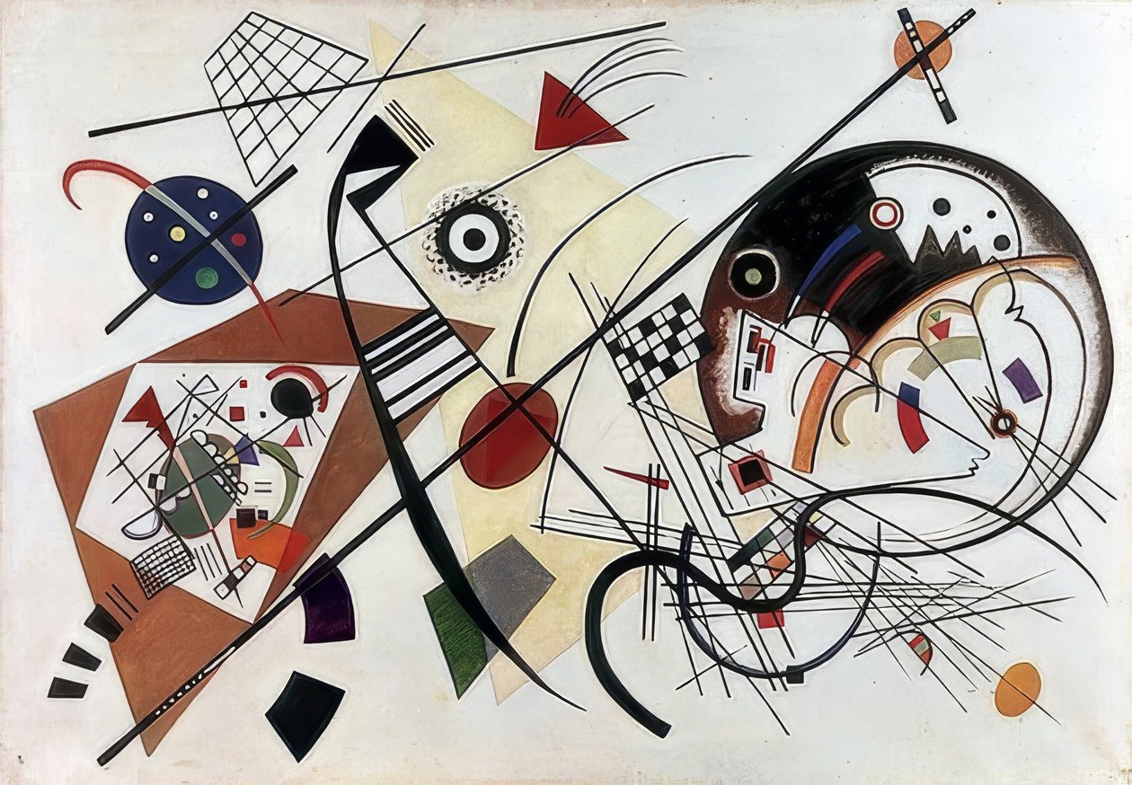 Ligne ininterrompue - Wassily Kandinsky