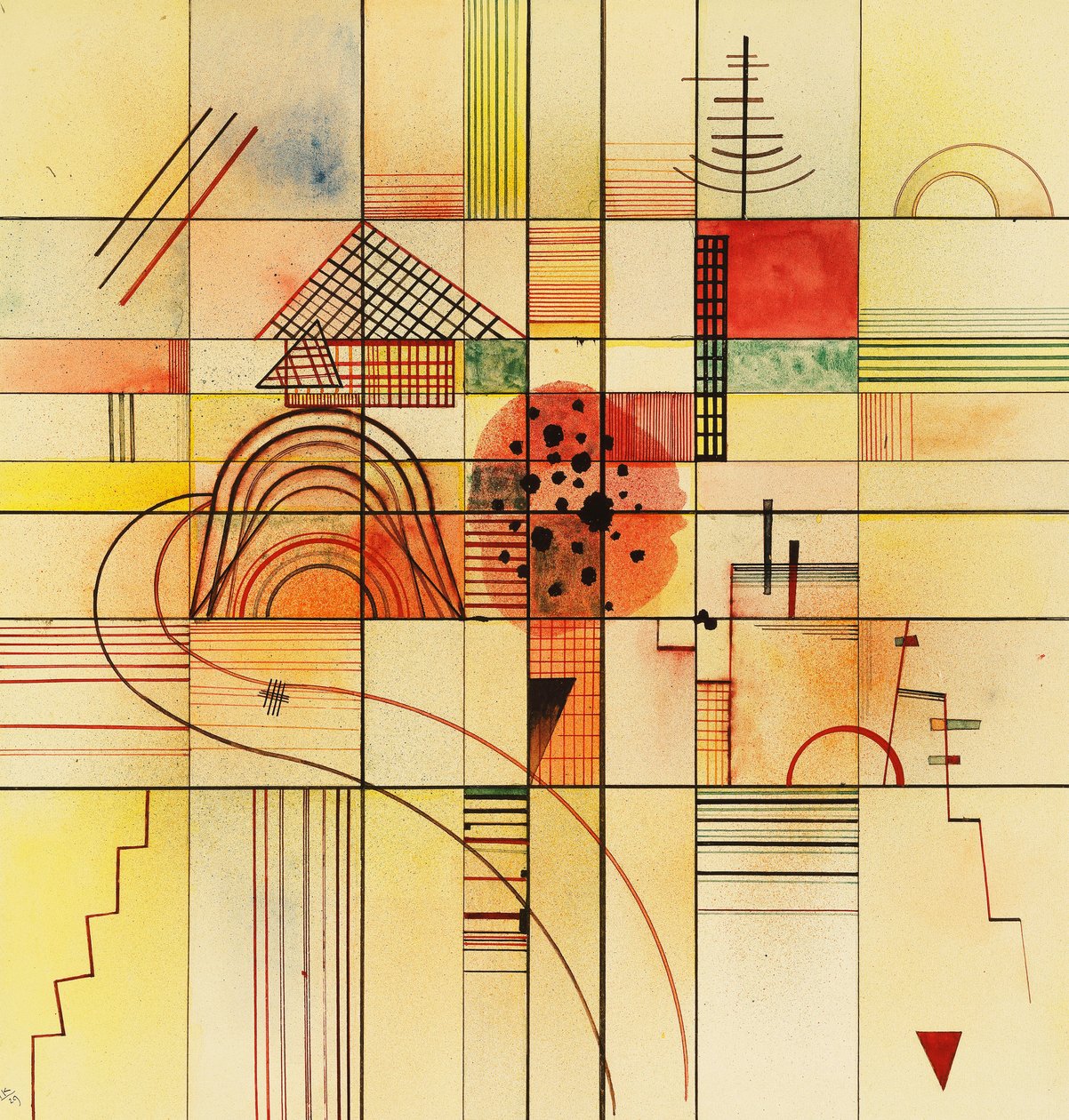 Rectangles variés - Wassily Kandinsky