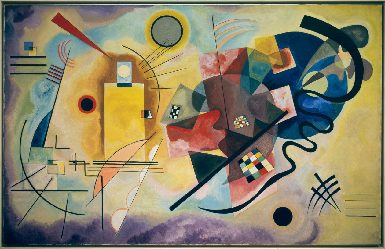 Jaune-Rouge-Bleu - Wassily Kandinsky