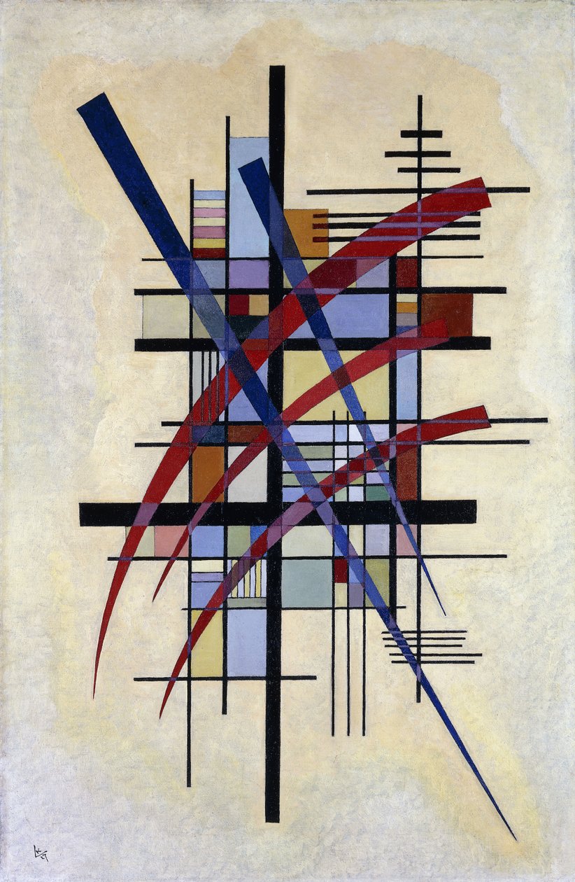 Zeichen mit Begleitung - Wassily Kandinsky