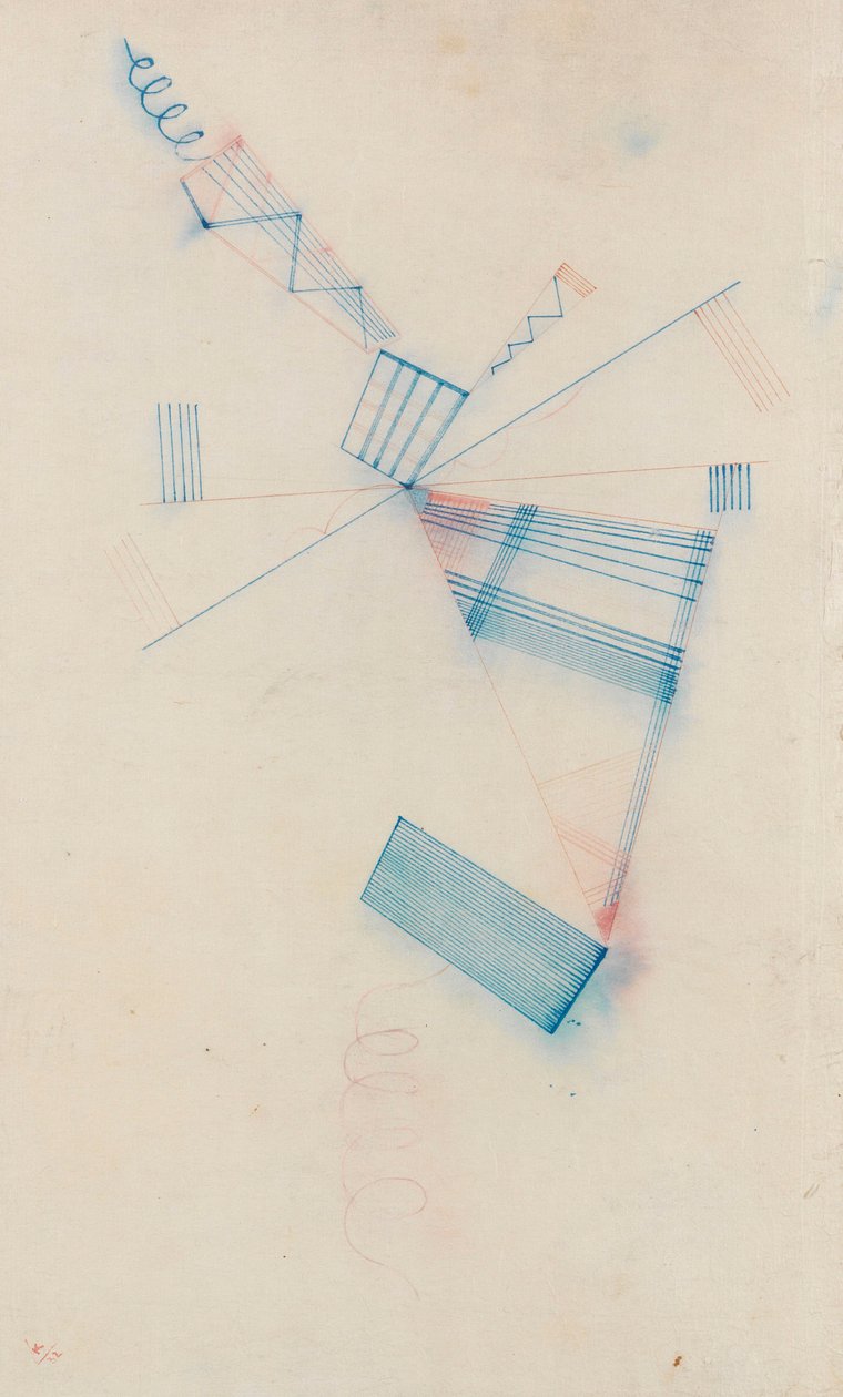 Zwei Spiralen, 1932 - Wassily Kandinsky