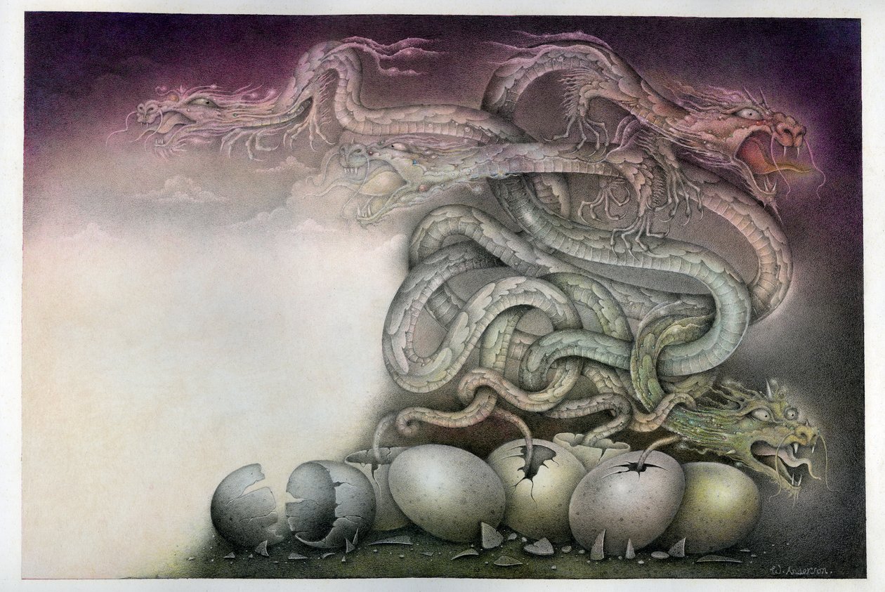 Naissance du dragon - Wayne Anderson