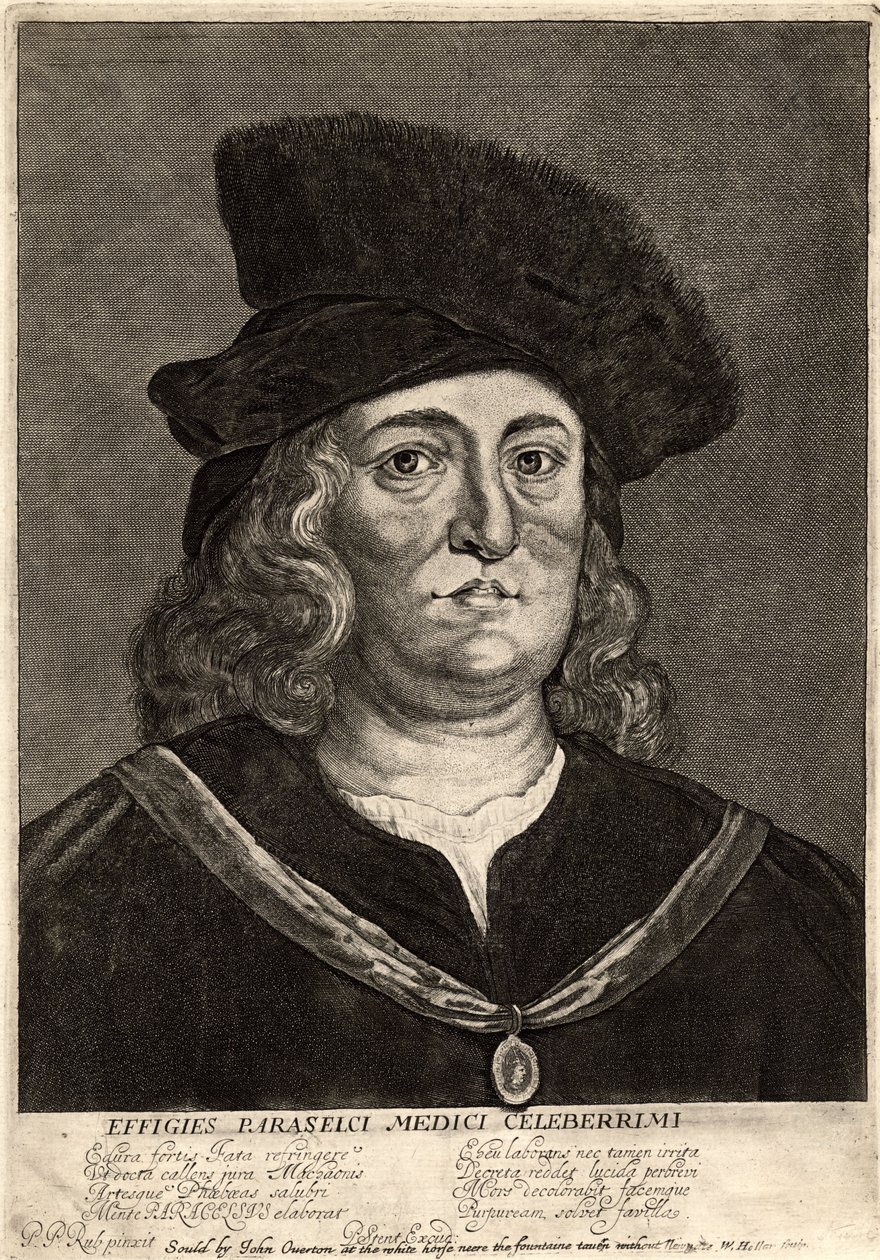Paracelse - Wenceslaus Hollar