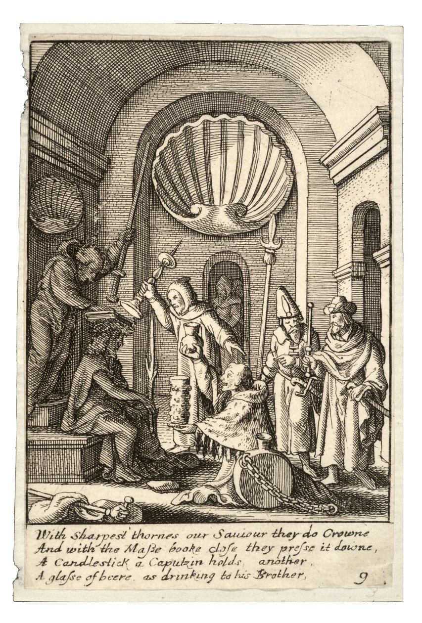 La moquerie - Wenceslaus Hollar