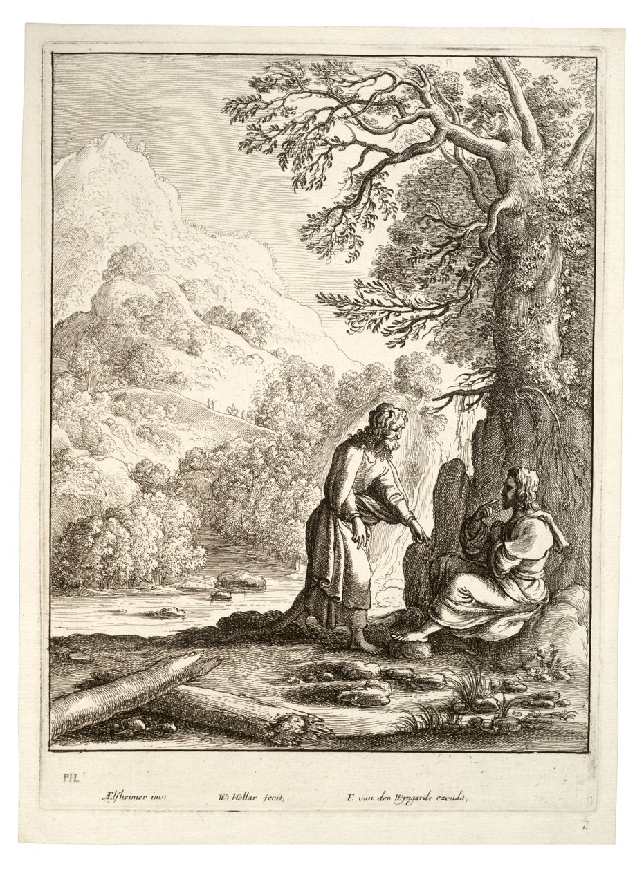La tentation - Wenceslaus Hollar