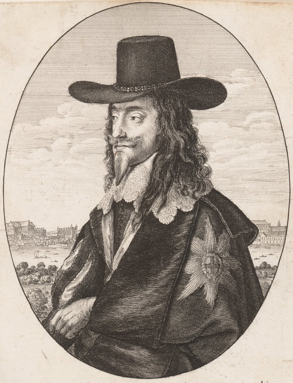 Charles Ier, 1649 - Wenceslaus Hollar
