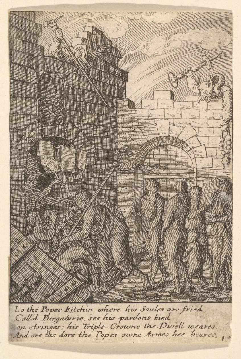 Descente aux enfers - Wenceslaus Hollar