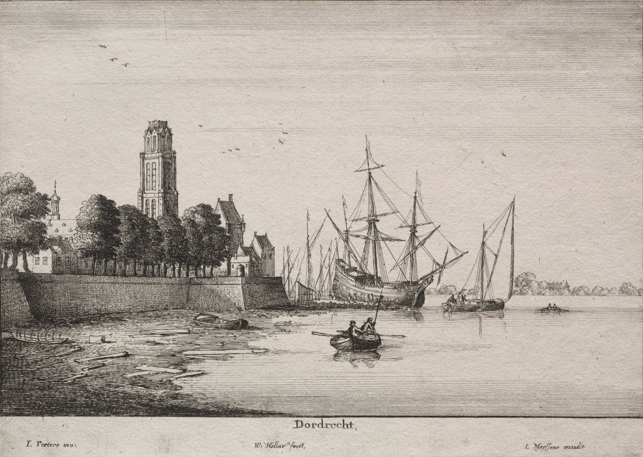 Dordrecht - Wenceslaus Hollar