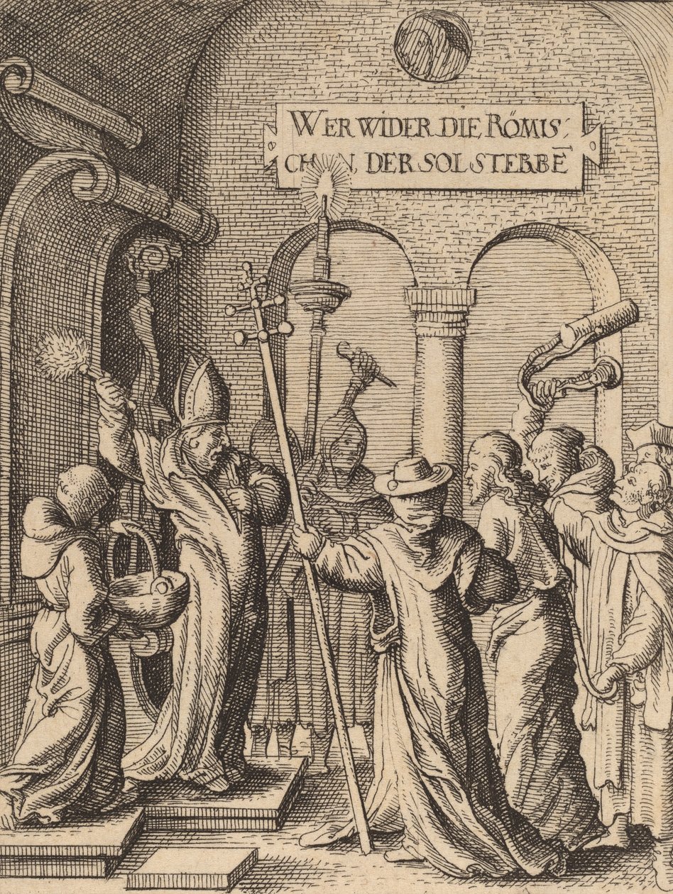 Jésus devant Caïphe - Wenceslaus Hollar