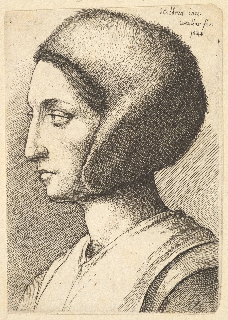 Margaret Giggs, 1648 - Wenceslaus Hollar