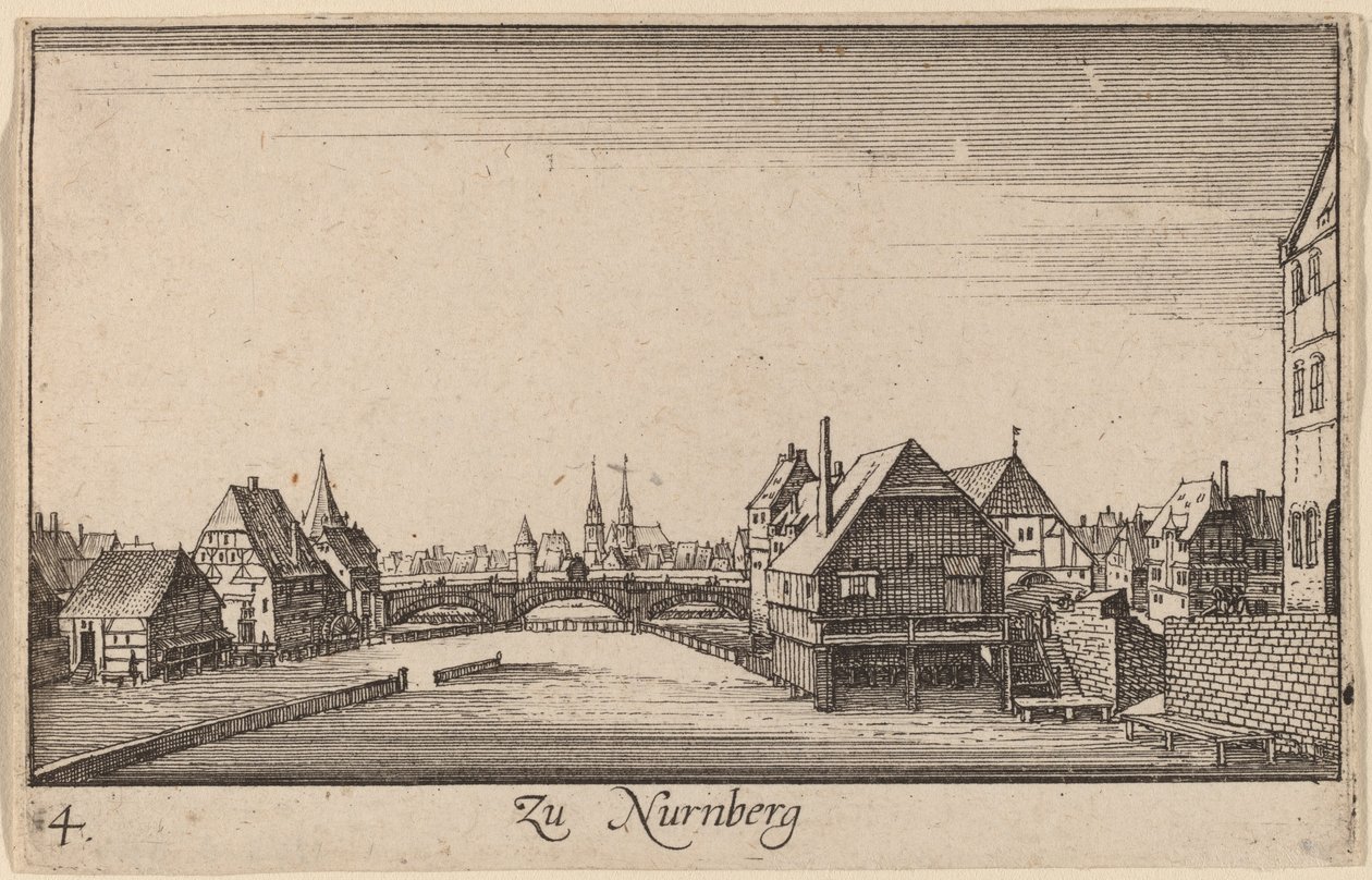 Nuremberg - Wenceslaus Hollar