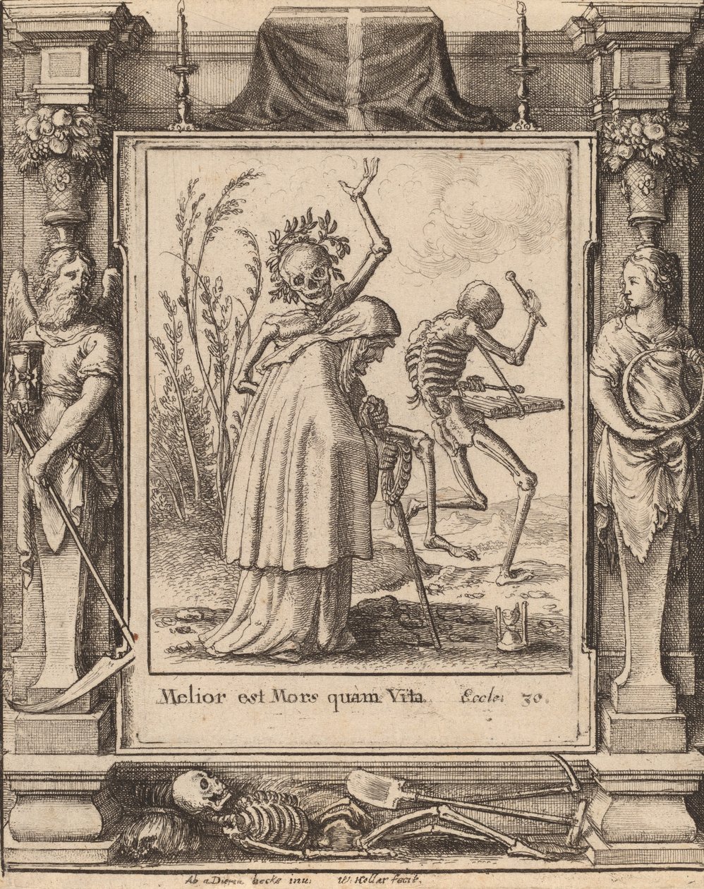 Vieille femme, 1651 - Wenceslaus Hollar