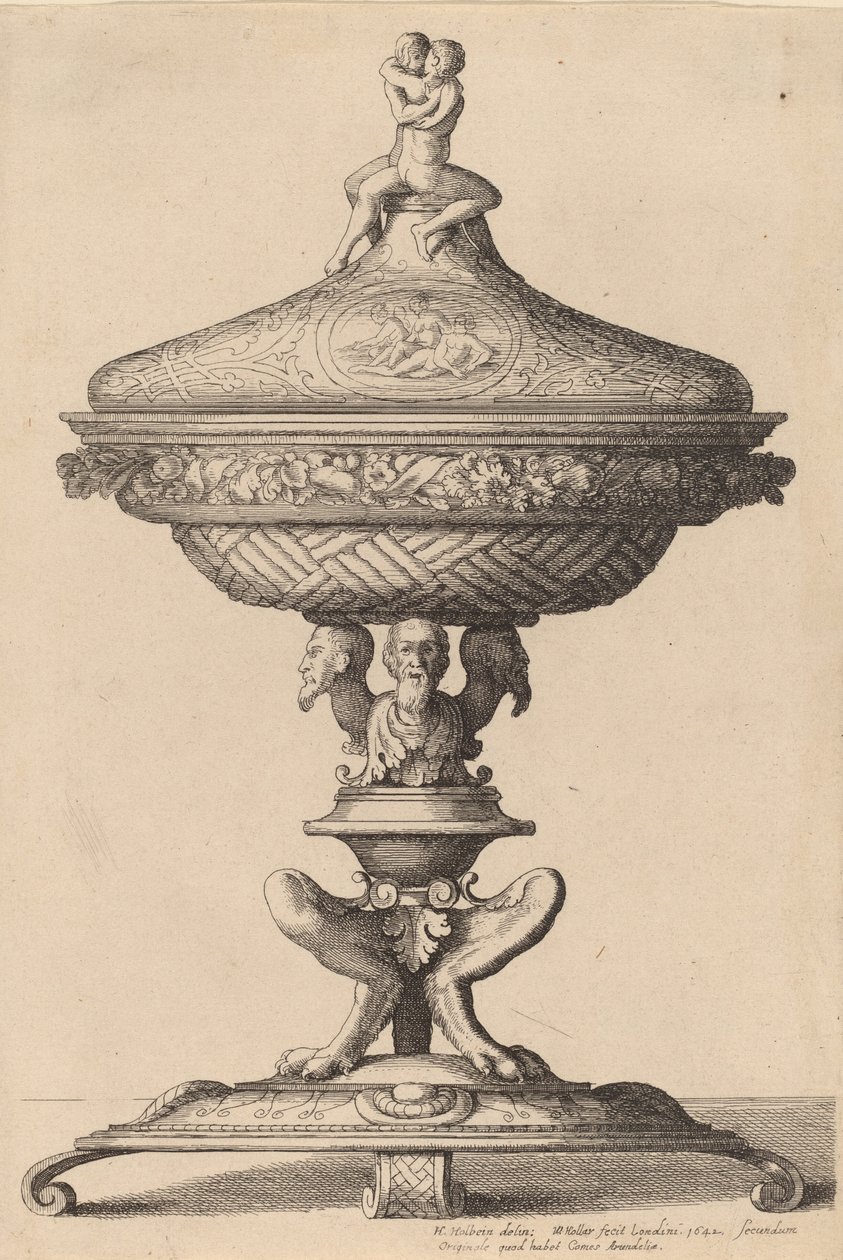 Gobelet orné, 1642 - Wenceslaus Hollar