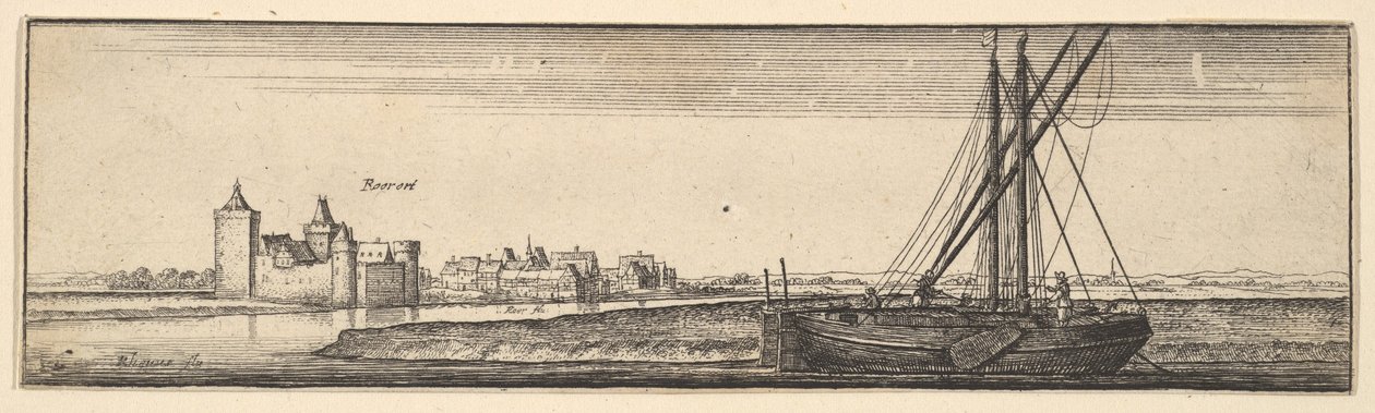 Ruhrort - Wenceslaus Hollar